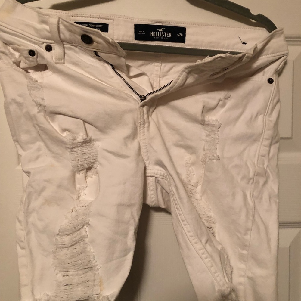 White with no stains